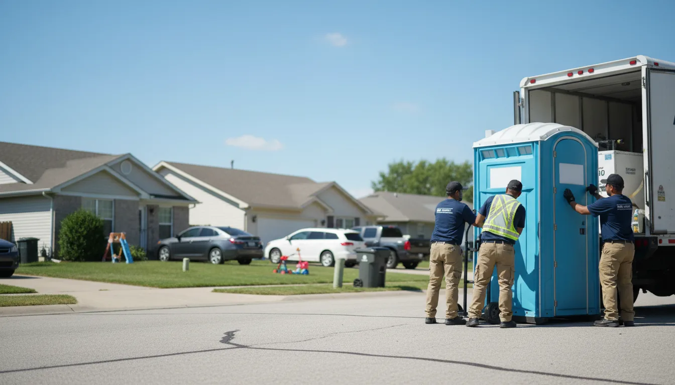 Standard Porta Potty Rentals in Rudolph, WI near me